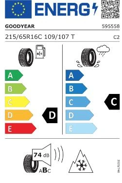 Goodyear 215/65 R16C 109/107T Eagle Sport 4 Seasons Cargo Oto Dört Mevsim Lastiği (Üretim:2024) - Resim 2