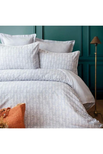 Apricitas HOME Çift Kişilik Nevresim Takımı Nancy Mavi