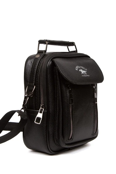 Erkek  El Ve Omuz Çantası, Suni Deri Çapraz Erkek Çanta, Telefon Bölmeli Günlük Çanta - 2