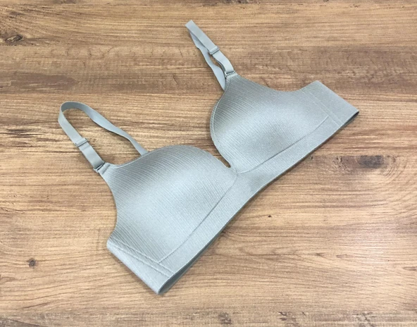 Umt Kadın Lazer Kesim Dikişsiz Telsiz İçi Boş B Cup Sütyen LAZER32 - 6