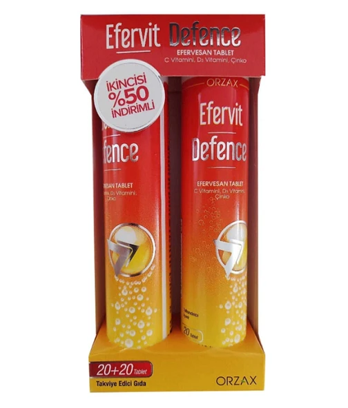 Efervit Defence 20 Efervesan Tablet 2 Adet