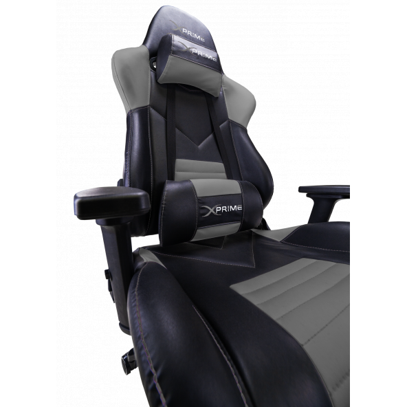 XPrime King Oyuncu Koltuğu Gri 9555G - 2
