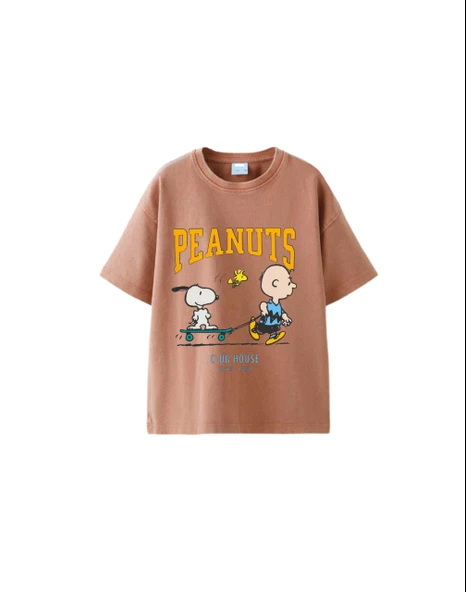 Snoopy Erkek Çocuk Tişört  ST08790 - 3