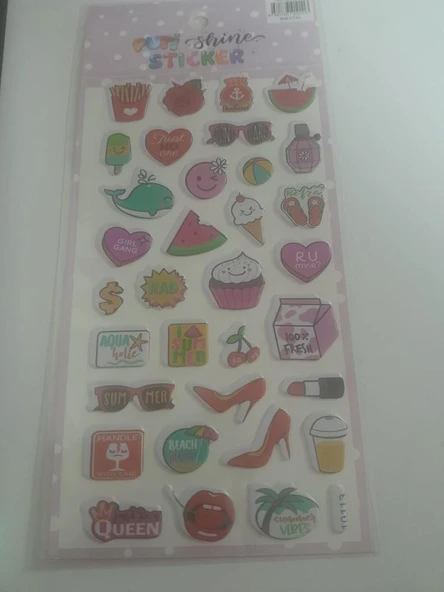 PUTI SHINE STICKER - QUEEN