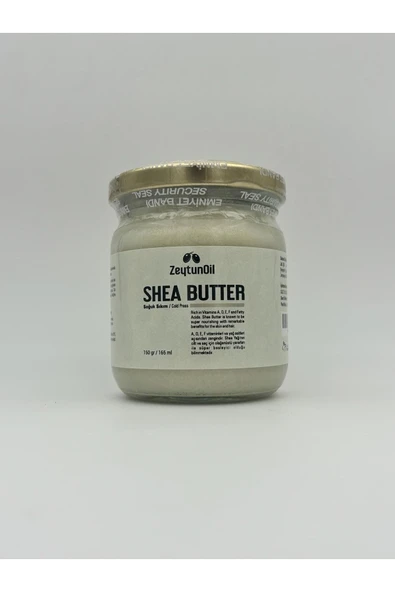 ZeytunOil Shea Butter Afrika Gana Soğuk Sıkım Doğal Shea Yağı 150 gr (KARİTE YAĞI) - 3