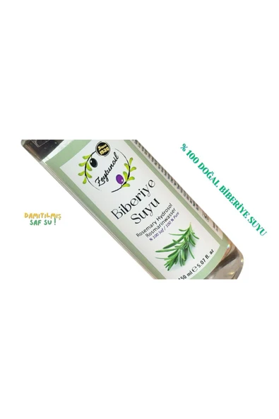ZeytunOil Biberiye Suyu % 100 Doğal 150 ml Dökülme Karşıtı , Besleyici , Yenileyici Saf Tonik