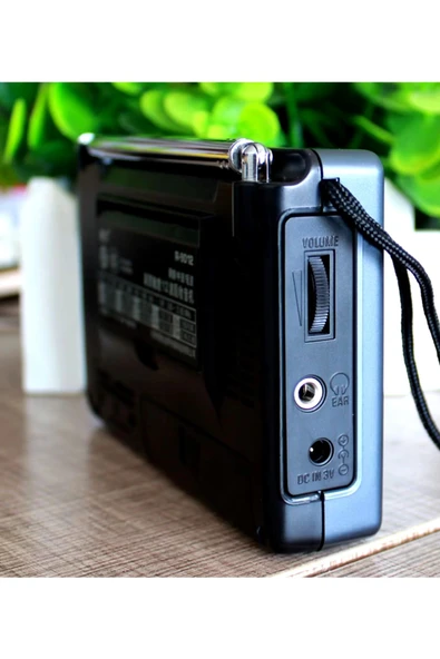 Tecsun R-9012 Taşınabilir Analog Radyo Kısa Dalga FM Stereo Alıcı FM/MW/SW 12 Bantlı Dünya Radyosu - Resim 7