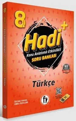 Fi Yayınları 8. Sınıf Hadi Türkçe Konu Etkinlikli Soru Bankası