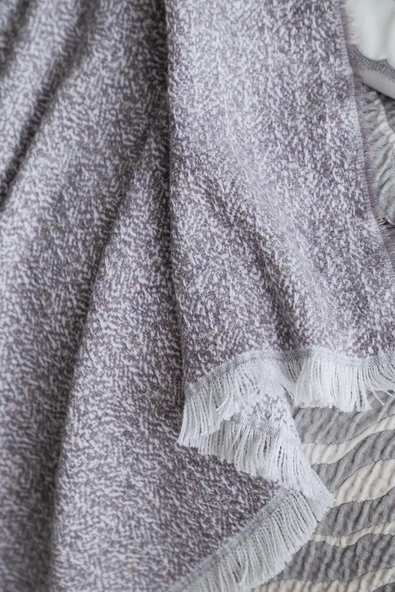 Apricitas HOME Çift Kişilik Tımeless Prıme Set Londa Grı - Yatak Ortusu - 2