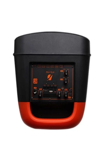 ULTRATEKNO 8"x2 45 WATT Taşınabilir RGB Bluetooth Hoparlör Karaoke Party Box + Kablosuz Mikrofon - 8