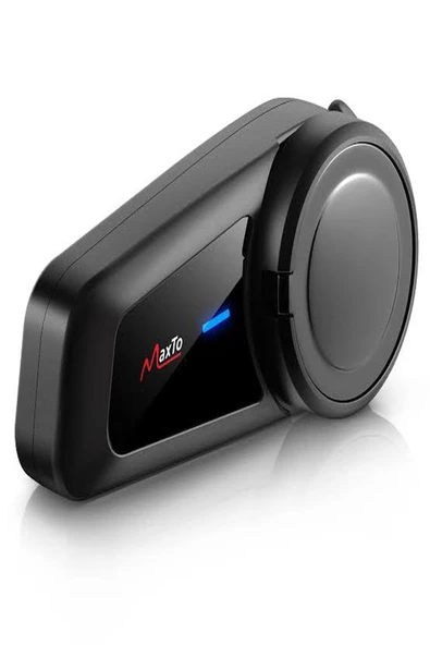 ULTRATEKNO Maxto M2 Su Geçirmez Motosiklet Kask Kulaklık Intercom