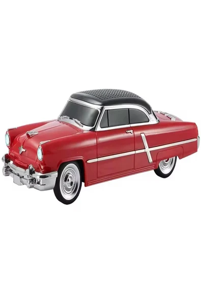 ULTRATEKNO 1952 Lincoln Capri Model Retro Araba Bluetooth Hoparlör Fm Radyo USB Tf Aux Destekli Speaker - Resim 2