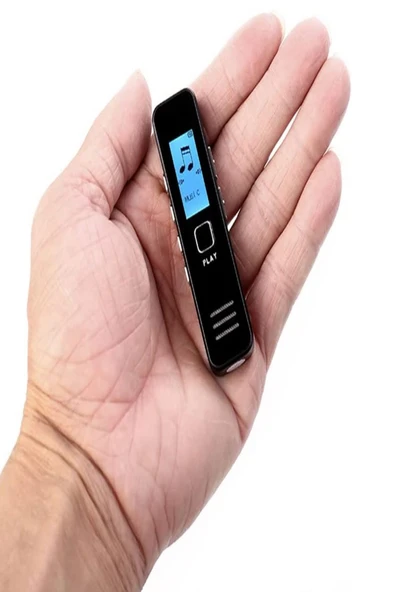 Roxy Dijital Mini Ekranlı 32GB Ses Kayıt Cihazı MP3 Çalar Ders Kaydı Röportaj Kaydı Dinleme1 Cihazı - Resim 7