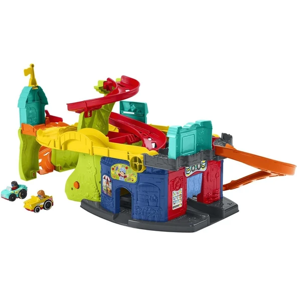 Fisher Price Little People Wheelies Şehri 2 in 1 - 5