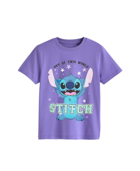 Stitch Kız Çocuk Tişört - 3