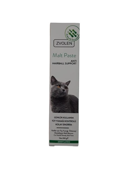 Zvolen Hairball Kedi Malt Paste 100 gr
