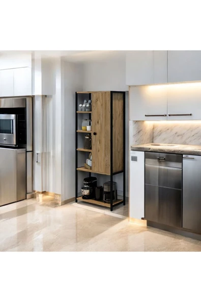 MERVİNG TEK KAPAK ÇOK AMAÇLI DOLAP - 5