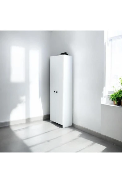 MERVİNG 5 katlı kapaklı banyo dolabı - 5