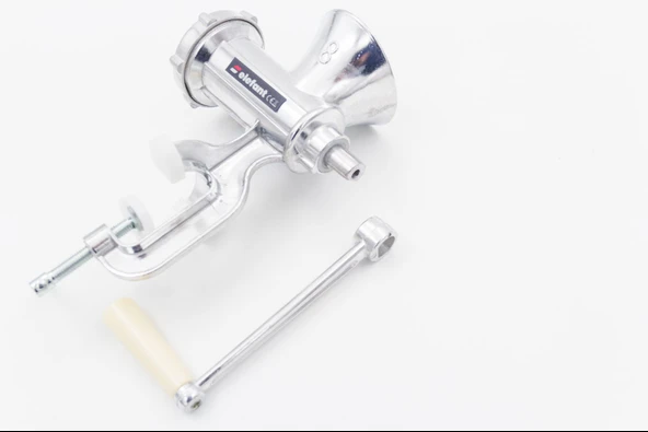 ELEFANT TB-1   Manuel ET Kıyma Makinesi (20-30 kg saate) katı alüminyum - Resim 3