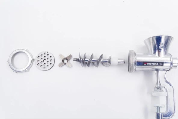 ELEFANT TB-1 Manuel ET Kıyma Makinesi (20-30 kg saate) katı alüminyum ürün görseli