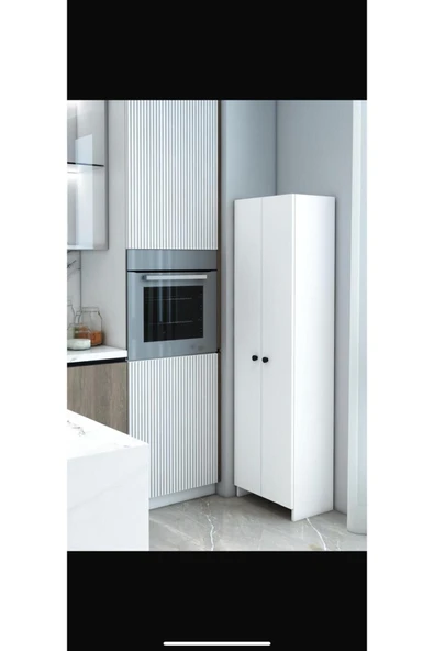 MERVİNG 5 katlı kapaklı banyo dolabı - 3