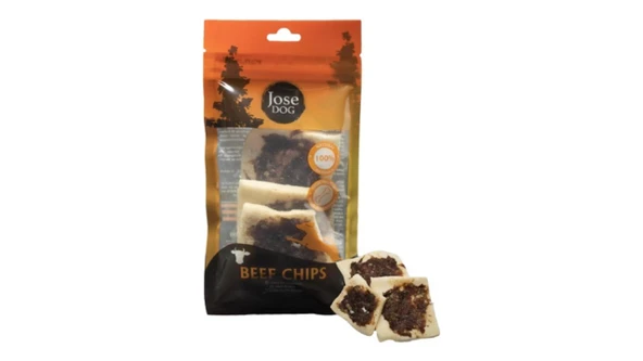 Jose Dog Sığır Etli Cips Köpek Ödül Maması 60 g