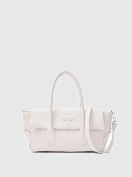 Monaco Suni Deri El ve Çapraz Çanta - 4