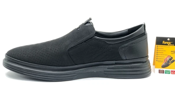 Forex 4010-1 Dr.Tavsiyeli Hakiki Deri Erkek Casual Ayakkabı - Resim 9