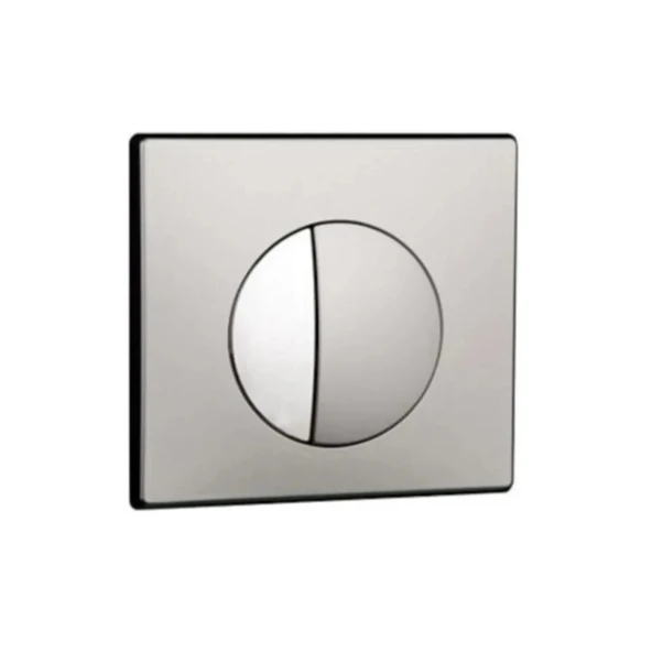 SİAMP MEDİA MAT KROM BUTON ürün görseli 1