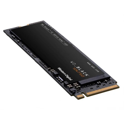 WESTERN DIGITAL WD Black SN770, WDS500G3X0E, 500GB, 5000/4000, Gen4, NVMe PCIe M.2 2280, SSD - 2
