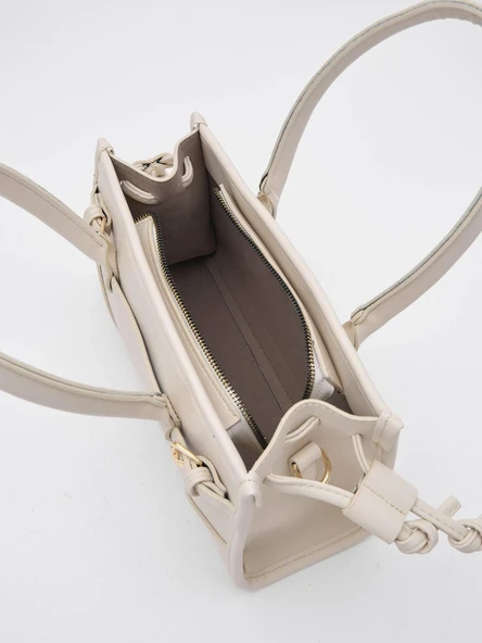 KADIN SUNİ DERİ BAGET EL VE ÇAPRAZ ÇANTA - 3