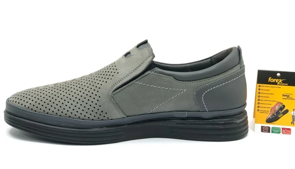 Forex 4010-1 Dr.Tavsiyeli Hakiki Deri Erkek Casual Ayakkabı - Resim 4