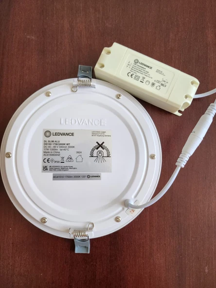 LEDVANCE DOWNLIGHT SLIM ALU RD DN180 17W 3000K 1350lm - 2