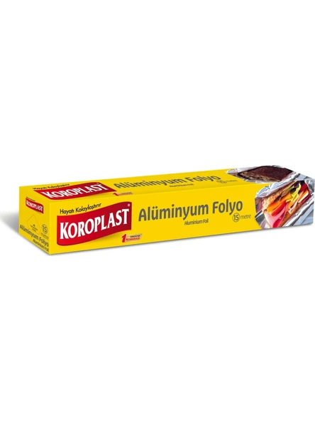 Koroplast Alüminyum Folyo 15 Mt x 6 Paket - Resim 2