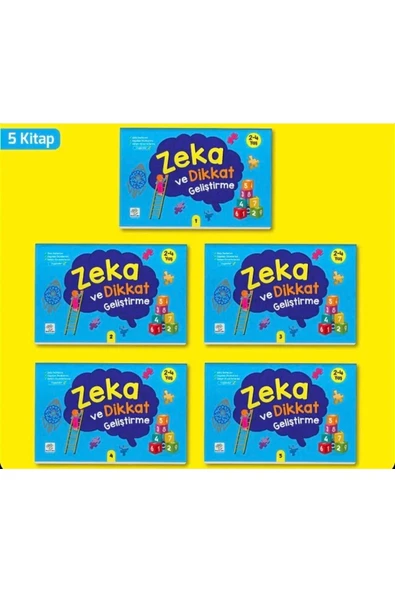 Yükselen Zeka Yayınları Zeka ve Dikkat Geliştirme Seti 2-4 Yaş - 3