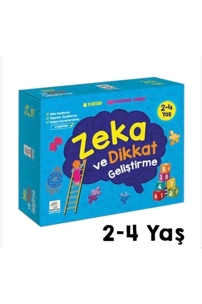 Yükselen Zeka Yayınları Zeka ve Dikkat Geliştirme Seti 2-4 Yaş