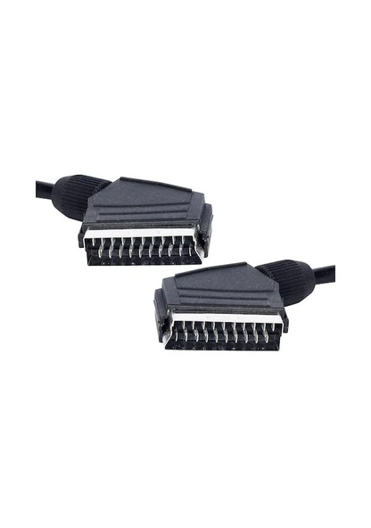Scart 1.2 Metre 8MM Tırnaklı Tv Scart Kablo - 2