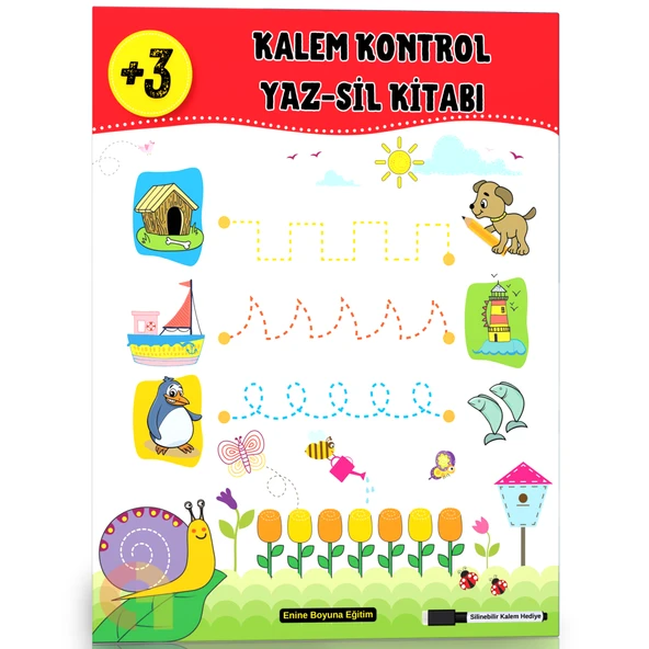 Kalem Kontrolü Sağlayan YAZ-SİL Kitabı