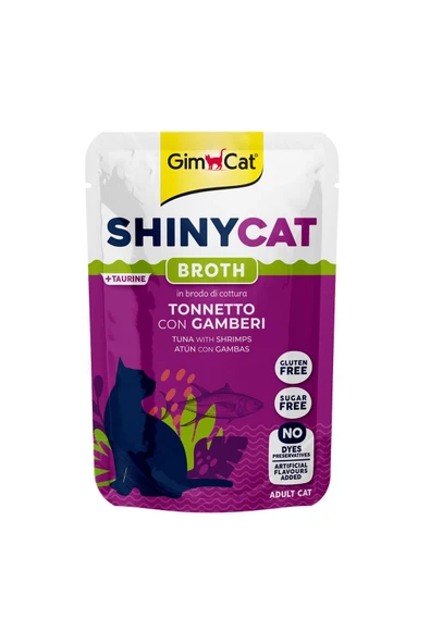 Shinycat Pouch Tuna with Shrimps 70 gr - Ton Balıklı Karides