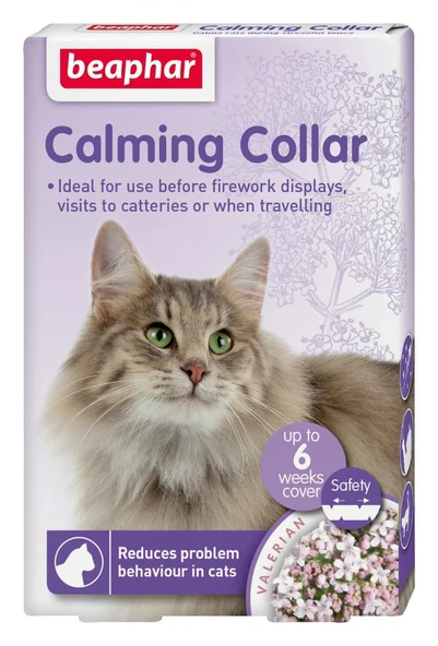 Beaphar Calming Collar Bitkisel Kedi Sakinleştirici Tasma 35 cm.