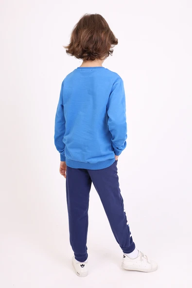 Toontoy Erkek Çocuk Yazı Baskılı Eşofman Takım - 2