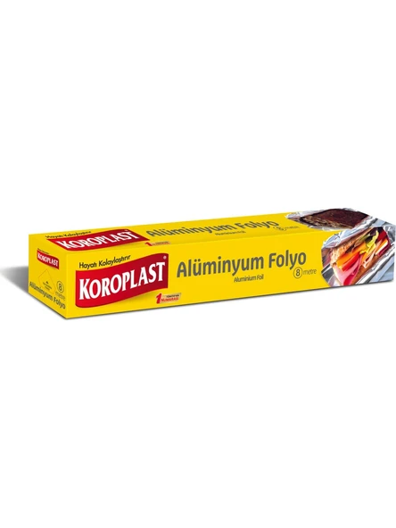Koroplast Alüminyum Folyo 8 Mt