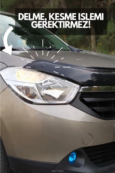 Mercedes Vıto/w639 Kaput Koruma / Kaput Rüzgarlığı Koruyucu 2011-2014 Uyumlu - Resim 2