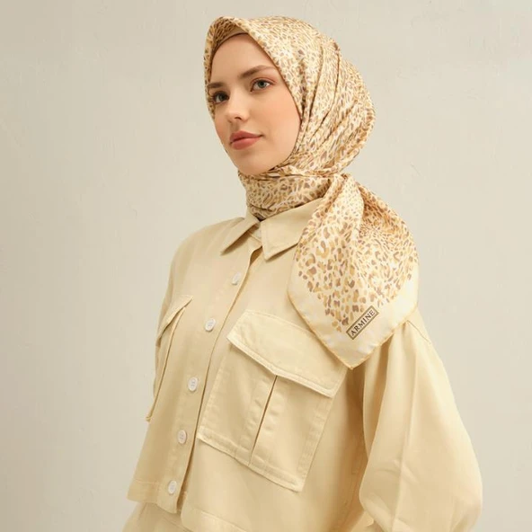 Armine E25YA9352D02 34 Dj Saf İpek Eşarp 9352D (T)