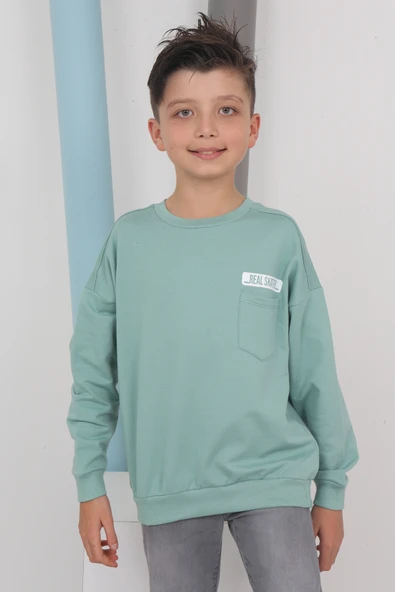 Toontoy Erkek Çocuk Baskılı Sweatshirt - 12
