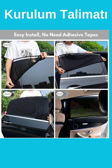 Mazda  CX-5 2012 - 2017 SUV Uyumlu Yan Cam Güneşliği Ön veya Arka - Resim 5