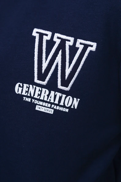 Toontoy Erkek Çocuk Okul Nakışlı Hırka - Resim 7