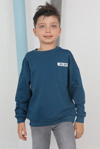 Toontoy Erkek Çocuk Baskılı Sweatshirt - 10