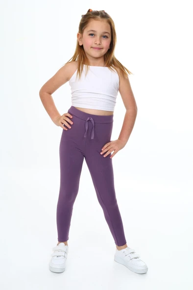 Toontoy Kız Çocuk Baskılı Tayt