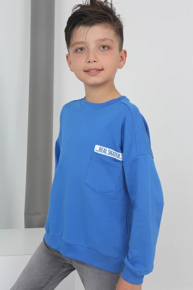 Toontoy Erkek Çocuk Baskılı Sweatshirt - 5
